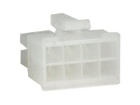 BOITIER MOLEX BLANC 8 BROCHES (VRAC) (1PC) BOITIER MOLEX BLANC 8 BROCHES (VRAC) (1PC)