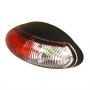 BREEDTELICHT 10-30V ROOD/WIT 60X34MM LED (1ST)