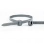BUNDELBAND GRIJS 4,8X300 (100ST)