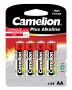 CAMELION PLUS ALKALINE AA/LR6 BLISTER (4PCS)