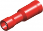 COSSES PREISOLEES EN PVC STANDARD INSULATED FEMALE BULLET DISCONNECTORS ROUGE 0,5-1,5 4,0M