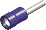 COSSES PREISOLEES EN PVC STANDARD INSULATED PIN TERMINALS BLEU 1,9X9