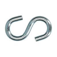 CROCHETS-S OUVERTS ACIER ZINGUÉ 3,0MM (100) CROCHETS-S OUVERTS ACIER ZINGUÉ 3,0MM (100)