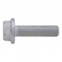 D6921 10.9 ZINC FLAKE HEXAGON FLANGE BOLTS WITH SERRATION M12X1,50X30 (100)