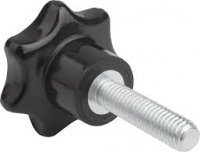 DIN 6336L BAKELIET STERKNOP M8X15 (10) DIN 6336L BAKELIET STERKNOP M8X15 (10)