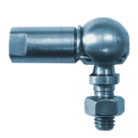 DIN 71802 KOGELGEWRICHT VERZINKT RECHTS TYPE CS M14X1,50 (5) DIN 71802 KOGELGEWRICHT VERZINKT RECHTS TYPE CS M14X1,50 (5)