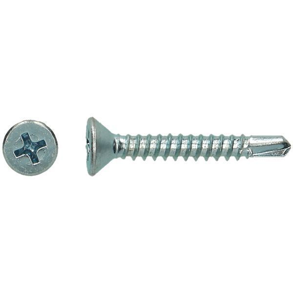 DIN 7504P(O)H COUNTER SUNK SELFDRILLING SCREW ZP ST5,5X38MM (500 ...