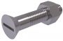 DIN 7969 4.6 ZIPL SLTD CSK HEAD BOLTS+NUT M12X30 (100)