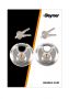 DISC LOCK 70MM 2 PIECES SIMPLE (1PC)