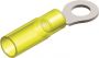 HEAT SHRINK INSULATED RING TERMINALS YELLOW M6 (6,5X12)