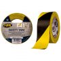 HPX SELF-ADHESIVE TAPE TAPE - YELLOW/BLACK 50MMX33M (1PC)