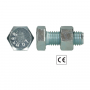 ISO 4014/4032 (EN 15048-1) 8.8 STRUCTURAL BOLT ZINC PLATED M10X100 (50)