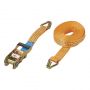 LASHING STRAP WITH RATCHET + 2 HOOKS 8 METERS 3000KG (1PC)