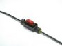 MINI LOW PROFILE FUSEHOLDER 1,5MM2 BLACKE CABLE (1PCS)