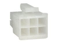 MOLEX HOUSING WHITE 6-PIN (BULK) (1PCS) MOLEX HOUSING WHITE 6-PIN (BULK) (1PCS)
