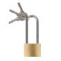 PADLOCK 40MM + LONG BRACKET 75MM (1PC)