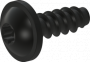 PLASTITE 30 ° BLACK PASSIVATED LBK-PLS TORX 3,0X10