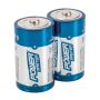 POWER MASTER BATTERY D/LR20 2-PACK (1PC)