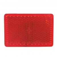 RÉFLECTEUR ROUGE 55X38MM AUTO-ADHESIF (1PC) RÉFLECTEUR ROUGE 55X38MM AUTO-ADHESIF (1PC)