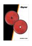 REFLECTOR RED 60MM SCREW FASTENING (2PC)