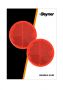 REFLECTOR RED 60MM SELF-ADHESIVE (2PC)