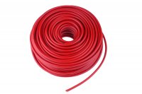 THIN WALL SINGLE CORE AUTO CABLE PVC 10,0MM2 RED (1M-30/ROLL) THIN WALL SINGLE CORE AUTO CABLE PVC 10,0MM2 RED (1M-30/ROLL)