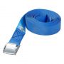 TIE DOWN STRAP BLUE + SNAP-LOCK 5 METER (1PC)