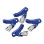 TIE DOWN STRAPS WITH METAL SNAP-LOCK FOR BIKE CARRIER 4 PIECES (1PC)