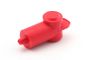 VTE 212N1V02 LUG & RING TERMINAL INSULATOR RED